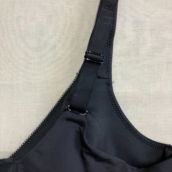 NWT Bali Women's Size 36D Black Tailored Underwire Minimizer Full Coverage Bra - Picture 11 of 12